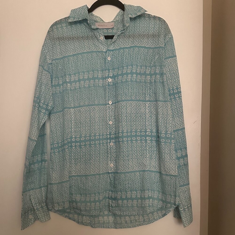 Manaola Long Sleeve Aloha Shirt